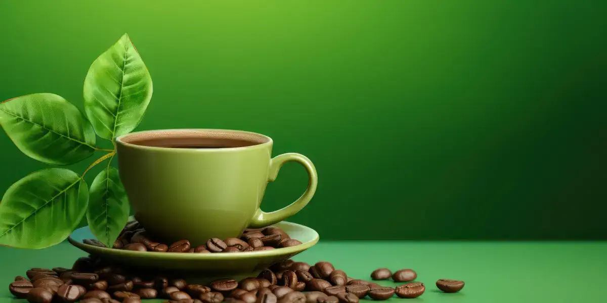 green-coffee-cup-with-coffee-beans-green